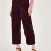 Monsoon Harper Cord Trousers - Purple