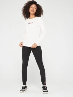 Armani Exchange Colour Logo Sweat - Cream -RIVE IS Clothing Shop VMBRF SQ3 0000000067 CREAM MDo