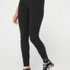Armani Exchange Colour Logo Legging - Black
