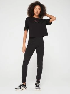 Armani Exchange Colour Logo Legging - Black -RIVE IS Clothing Shop VMBRJ SQ3 0000000004 BLACK MDo