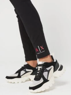Armani Exchange Colour Logo Legging - Black -RIVE IS Clothing Shop VMBRJ SQ4 0000000004 BLACK MDd