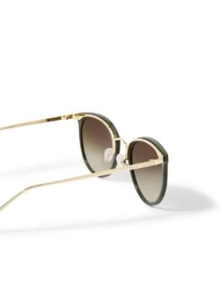 Katie Loxton Round Sunglasses - Khaki -RIVE IS Clothing Shop VMC33 SQ3 0000000143 BROWN SLd