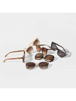 Katie Loxton Hexagon Sunglasses -RIVE IS Clothing Shop VMC3Z SQ3 0000000004 BLACK SLd