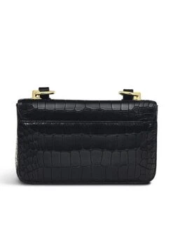 Radley Hanley Close - Faux Croc Across-body -RIVE IS Clothing Shop VMDYH SQ3 0000000004 BLACK SLa