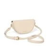 Katie Loxton Cleo Mini Saddle Bag - Eggshell
