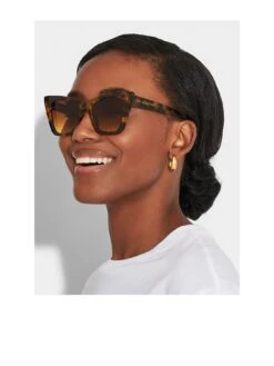 Katie Loxton Porto Sunglasses - Brown Tortoiseshell