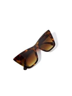 Katie Loxton Porto Sunglasses - Brown Tortoiseshell -RIVE IS Clothing Shop VME3X SQ4 0000000143 BROWN SLd1