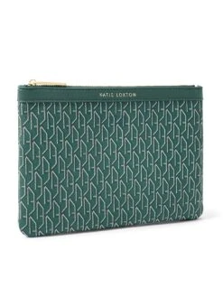 Katie Loxton Signature Pouch - Teal Green