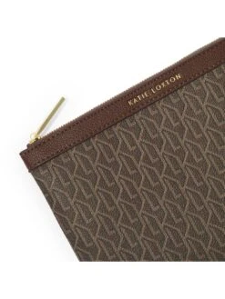 Katie Loxton Signature Pouch - Brown -RIVE IS Clothing Shop VME8Y SQ3 0000000143 BROWN SLd