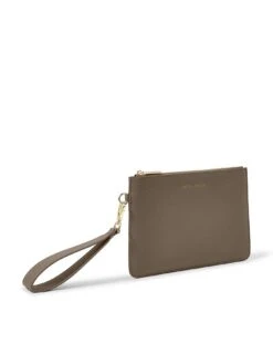 Katie Loxton Zana Wristlet Pouch - Mink