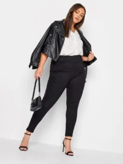 Yours Short Sleeve Half Placket Blouse White Stripe -RIVE IS Clothing Shop VMEPZ SQ3 0000000013 WHITE MDo