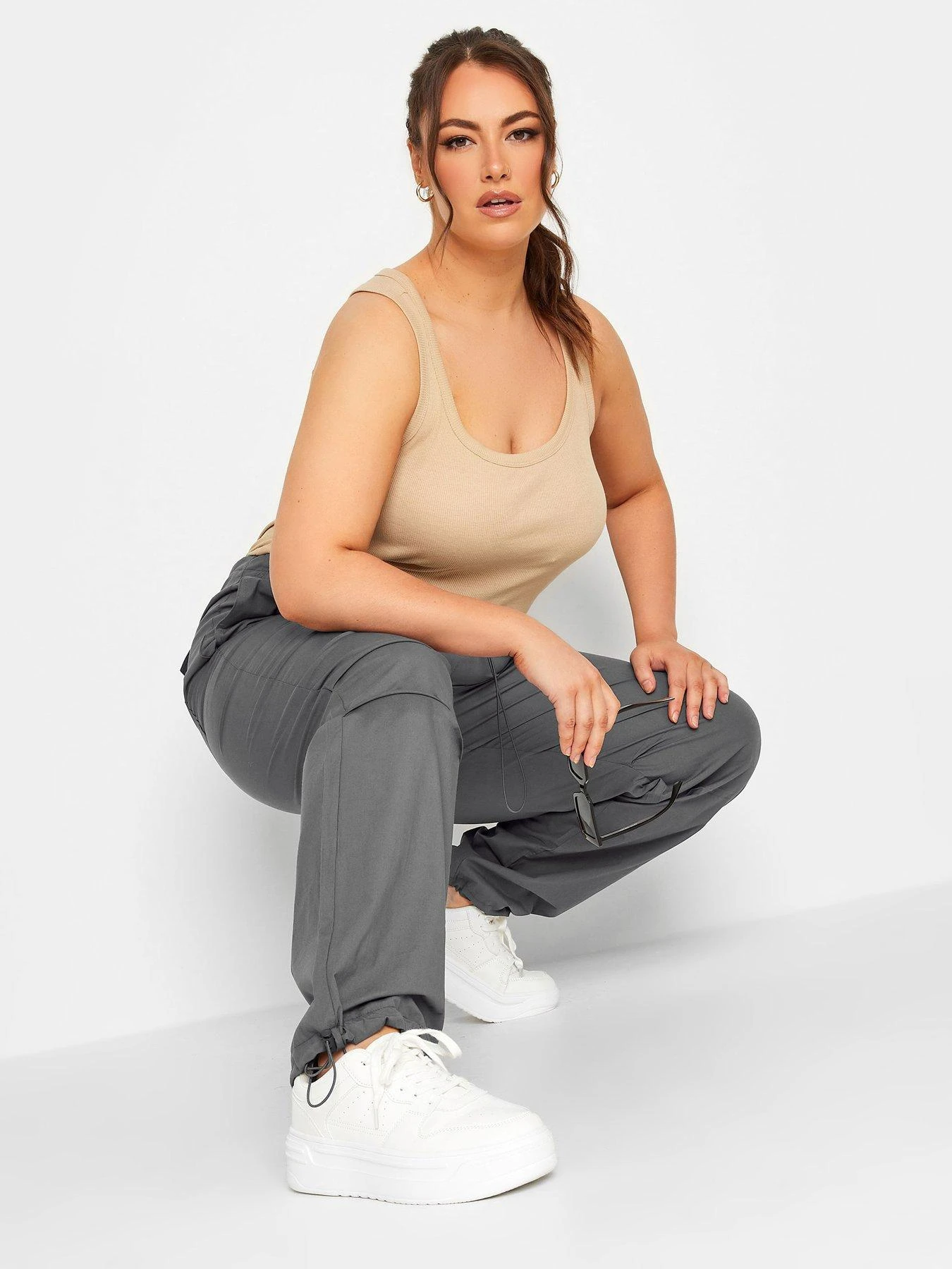 Yours Parachute Cargo Trouser - Grey 5 Yours Parachute Cargo Trouser - Grey - Image 3