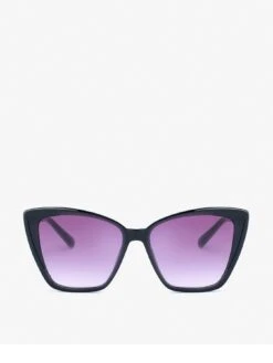 Mint Velvet Catalina Black Sunglasses