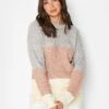 Long Tall Sally Pink Colourblock Jumper -RIVE IS Clothing Shop VMQLZ SQ1 0000000063 PINK MDf
