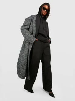 Boohoo Wide Leg Tailored Trouser - Black -RIVE IS Clothing Shop VMZ3U SQ3 0000000004 BLACK MDo