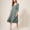 White Stuff Mia Jersey Dress - Green -RIVE IS Clothing Shop VN6C7 SQ1 0000000047 GREEN MDf