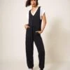 White Stuff Lainey Jersey Jumpsuit - Black