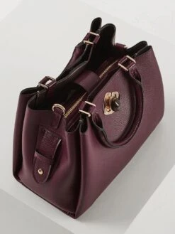 Luella Grey Margaux Grab Handle Crossbody - Damson -RIVE IS Clothing Shop VN7CV SQ4 0000000039 PURPLE SLd