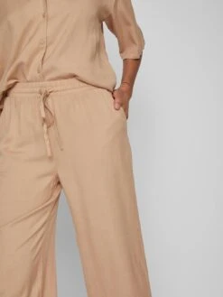 Vila Pricil Pant - Beige -RIVE IS Clothing Shop VNE5U SQ4 0000000108 BEIGE MDd