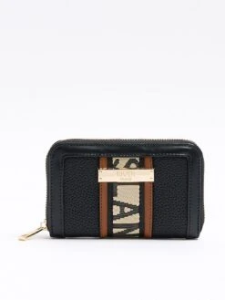 River Island Webbing Mini Purse - Black