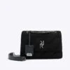 River Island Suedette Shoulder Bag - Black 2 River Island Suedette Shoulder Bag - Black -RIVE IS Clothing Shop VNFHN SQ1 0000000004 BLACK SLf