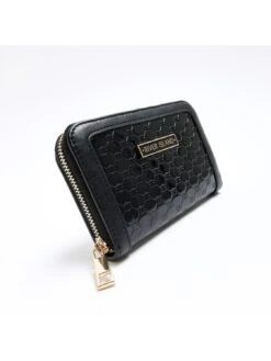 River Island Embossed Mini Purse - Black -RIVE IS Clothing Shop VNFI3 SQ4 0000000004 BLACK SLd
