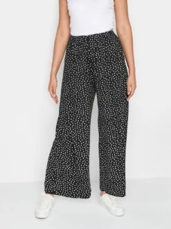 Long Tall Sally Mono Spot Extra Wide Culotte