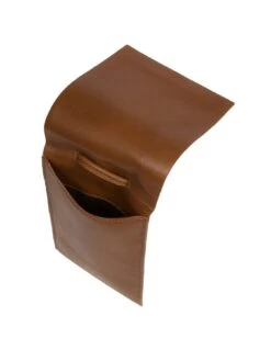 Pure Luxuries London Rina Nappa Leather Cross Body Phone Bag - Chestnut  -RIVE IS Clothing Shop VNHQN SQ4 0000000143 BROWN SLd