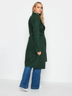 Long Tall Sally Green Formal Wrap Coat -RIVE IS Clothing Shop VNKRO SQ2 0000000047 GREEN MDb