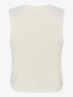 Mint Velvet Ivory Knitted Waistcoat -RIVE IS Clothing Shop VNMFU SQ6 0000000067 CREAM MDd2