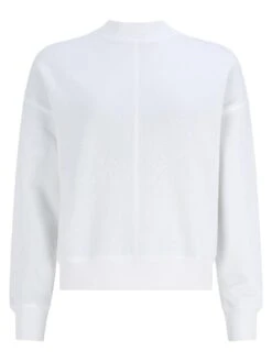 Mint Velvet Ivory Seamed Detail Sweatshirt -RIVE IS Clothing Shop VNMHU SQ5 0000000067 CREAM MDd1