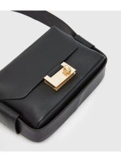 AllSaints Frankie Cross-body Bag - Black  -RIVE IS Clothing Shop VNMIA SQ4 0000000004 BLACK SLd