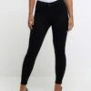 RI Petite Petite Molly Mid Rise Sculpt Jeans - Black