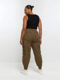 RI Plus Plus Cuffed Cargo Trouser - Khaki -RIVE IS Clothing Shop VNRLO SQ2 0000000058 KHAKI MDb