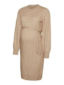 Mamalicious Maternity Anne Knitted Dress - Beige 11 Mamalicious Maternity Anne Knitted Dress - Beige -RIVE IS Clothing Shop VNT6F SQ5 0000000108 BEIGE MDd1