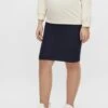 Mamalicious Maternity Catja Seamless Tube Skirt - Navy