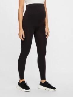 Mamalicious Maternity Tia Over Bump Legging - Black
