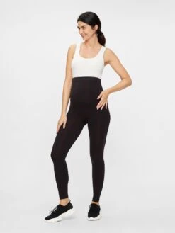 Mamalicious Maternity Tia Over Bump Legging - Black -RIVE IS Clothing Shop VNT85 SQ3 0000000004 BLACK MDo