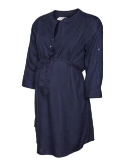 Mamalicious Maternity Mercy Lia Woven Tunic - Navy -RIVE IS Clothing Shop VNT8W SQ5 0000000048 NAVY MDd1