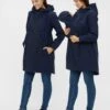 Mamalicious Maternity Shella 3-in-1 Softshell Jacket - Navy