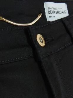 River Island Coated Bootcut Flared Jeans - Black -RIVE IS Clothing Shop VNTOD SQ5 0000000004 BLACK MDd1