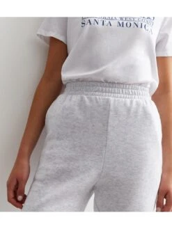 New Look Pale Grey Cuffed Joggers -RIVE IS Clothing Shop VNX0D SQ4 0000000215 LIGHT GREY MDd