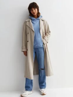 New Look Pale Blue Pocket Front Hoodie -RIVE IS Clothing Shop VNX48 SQ3 0000000150 LIGHT BLUE MDo