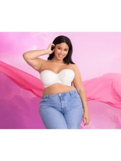 Curvy Kate Luxe Strapless Bra Pearl Ivory -RIVE IS Clothing Shop VNZXE SQ5 0000000795 OFF WHITE MDd1