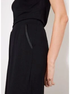 Mint Velvet Black Palazzo Wide Trousers -RIVE IS Clothing Shop VO0MW SQ4 0000000004 BLACK MDd