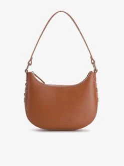 Mint Velvet Rue Tan Leather Shoulder Bag