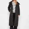 Long Tall Sally Black Onion Quilted Coat -RIVE IS Clothing Shop VO4QW SQ1 0000000004 BLACK MDf