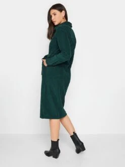 Long Tall Sally Green Cord Fitted Midi Dress -RIVE IS Clothing Shop VO4UG SQ2 0000000047 GREEN MDb