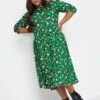 Yours Santa Aop Smock Dress Green -RIVE IS Clothing Shop VO4W1 SQ1 0000000047 GREEN MDf