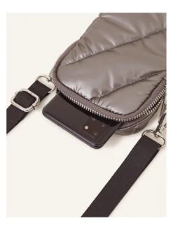 Accessorize Metallic Quilted Phone Bag -RIVE IS Clothing Shop VO53R SQ4 0000000005 GREY SLd
